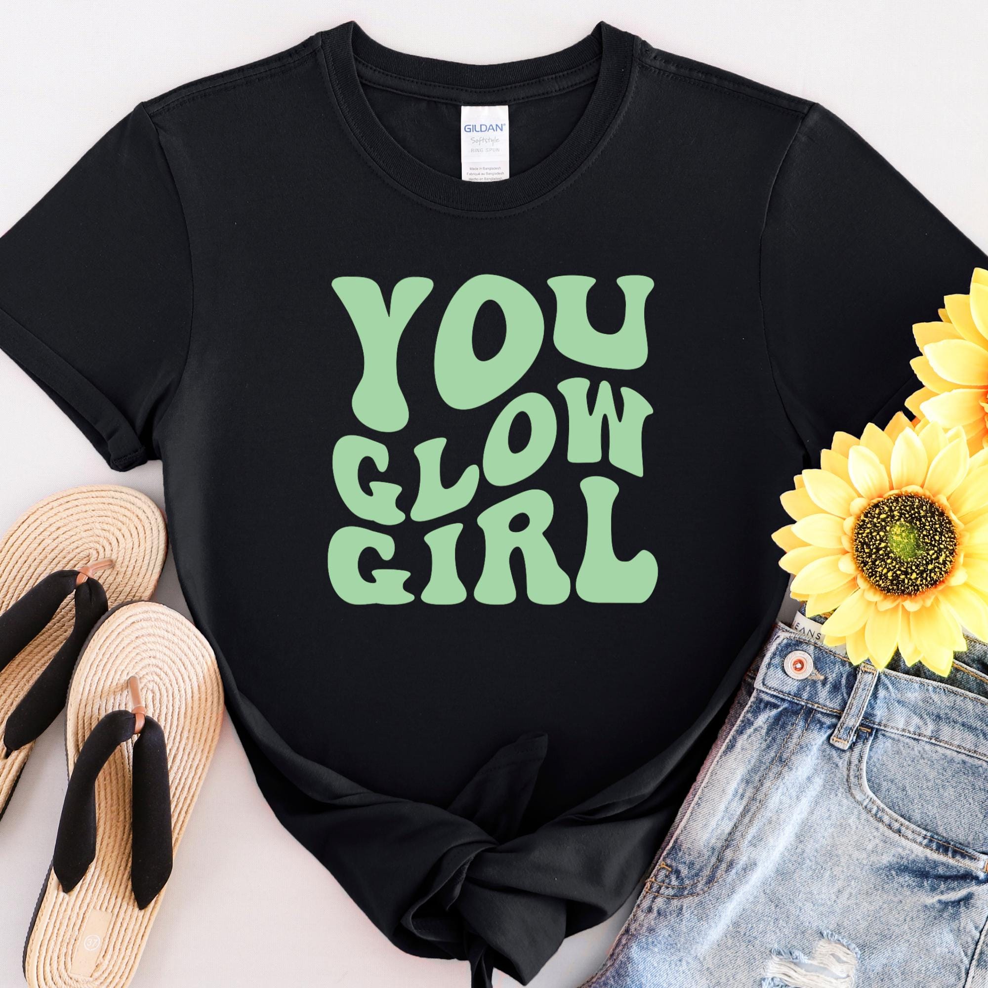 Krawattenmuster T-Shirt Sensenmann/Drache Glow In The Dark Wild T-Shirt Größe M Stoff Drachen