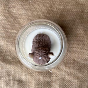 Highland Kuh Kerze Geschenk für Highland Kuh Liebhaber personalisierte Herbstkerze große benutzerdefinierte Kerze im Glas Bild 12