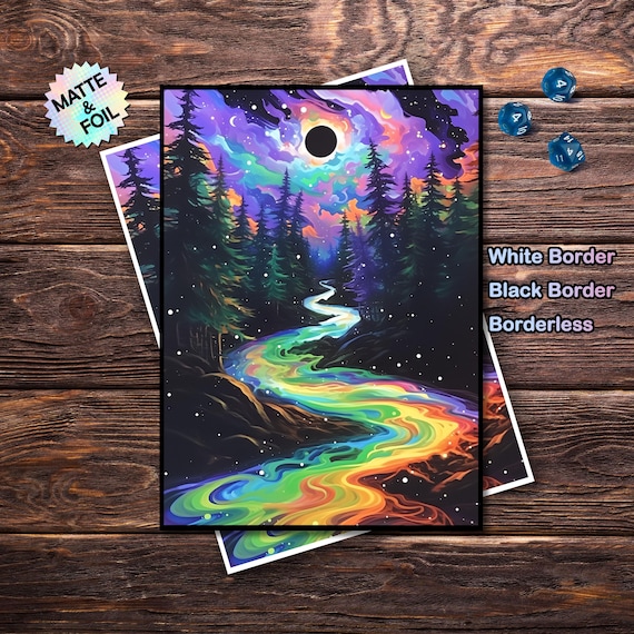 MTG Card Sleeves - Rainbow River Style, Standard & Japanese Size, Foil or  Matte - Etsy New Zealand