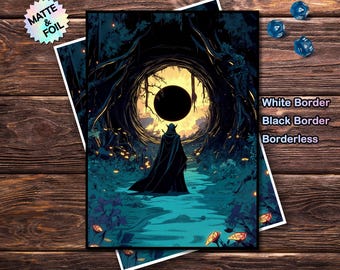 MTG Kartenhüllen - Eclipsefall Style, Standard & Japanische Größe, Folie oder Matt