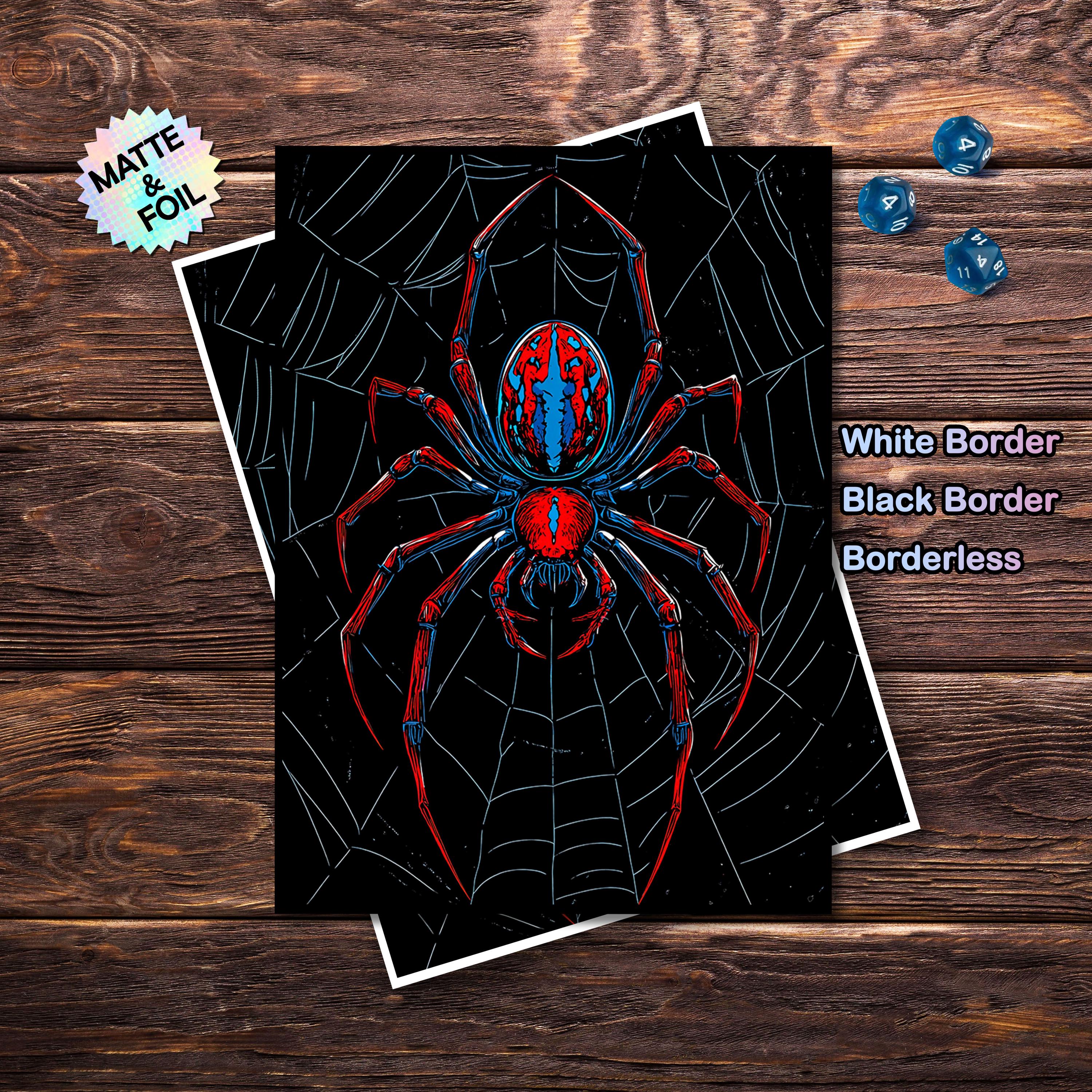 Spider Card Sleeves - Etsy