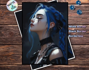 jinx card sleeves Riftbound Sleeves