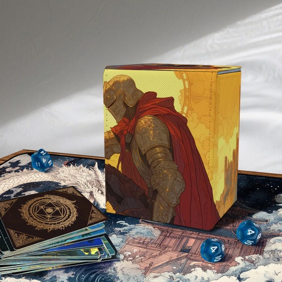 shop deals on mtg secret lair commander deck Personalized Hardwood Commander Deck Box – Grain Gameworks main image 1