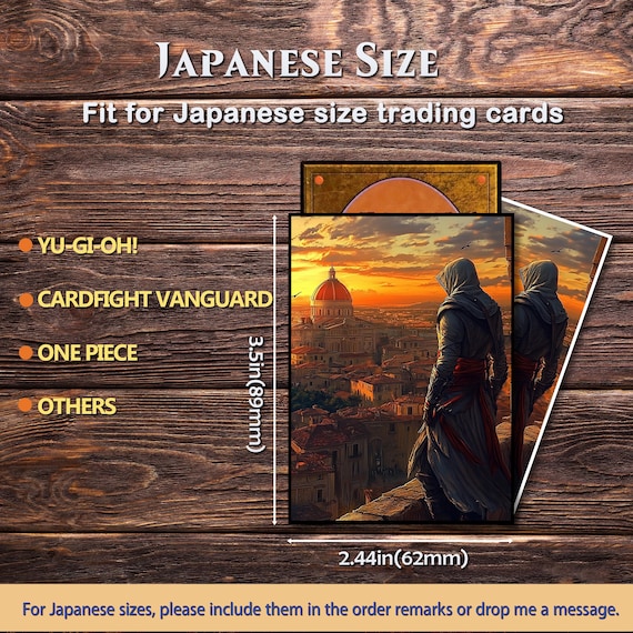 MTG Card Sleeves - Solitary Assassin Style Magic Sleeves, Standard &  Japanese Size, Foil or Matte - Etsy