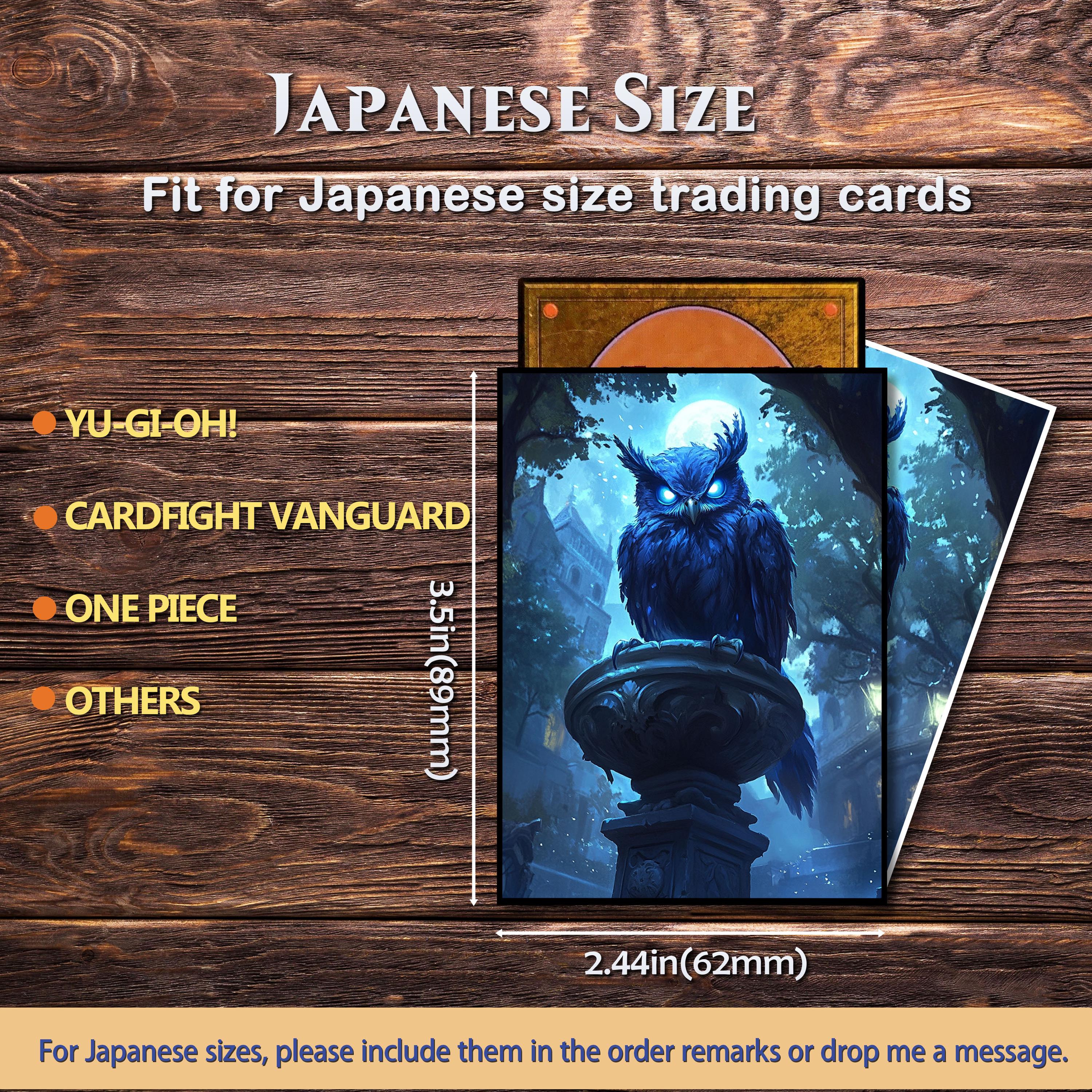 MTG Card Sleeves - Castle Owl Style, Standard & Japanese Size, Foil or  Matte - Etsy