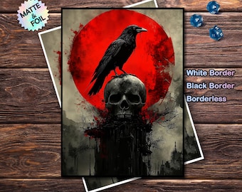raven card sleeves Black Card Sleeves main image 0