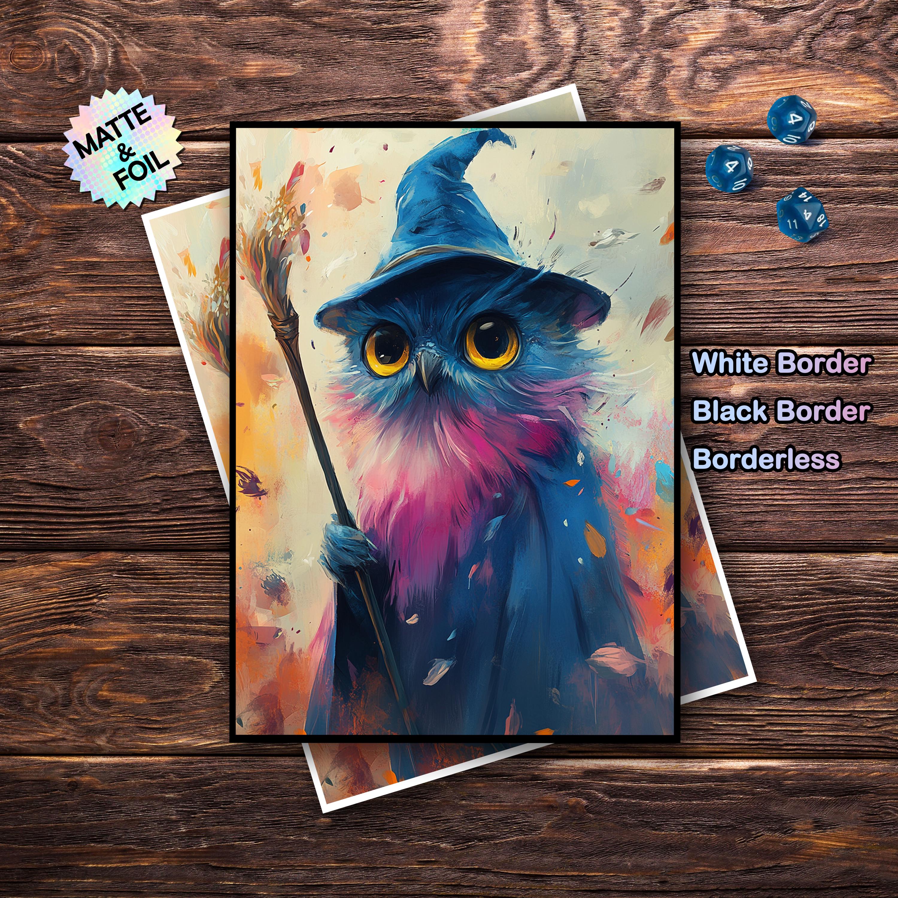 owl card sleeves Stonesaga Core Box  Open Studios Envelope included (100-Pack) BCW 5" x 7"