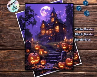 halloween card sleeves Dragon Shield Sleeves Japanese Brushed Halloween Art