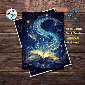 Mtg Card Sleeves, Mtg Sleeves Matte, Top Quality and Detailed Magic Sleeves, Gifts for Gamers, Magic Scroll Card Sleeves