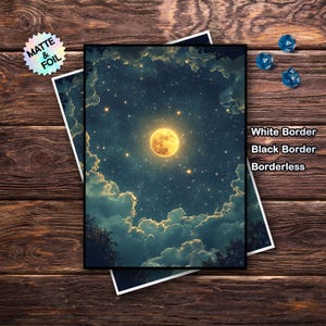 Mtg Card Sleeves, Mtg Sleeves Matte, Top Quality and Detailed Magic Sleeves, Gifts for Gamers, Star River Art Card Sleeves