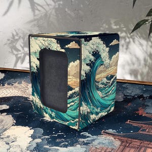 Triple Sleeve Commander Deck Box - Etsy Australia Triple Sleeve Commander Deck Box - Etsy Australia