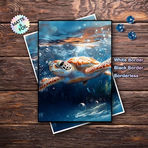 Matta Sea Turtle MTG-kortfodral: Universell passform, vattentät