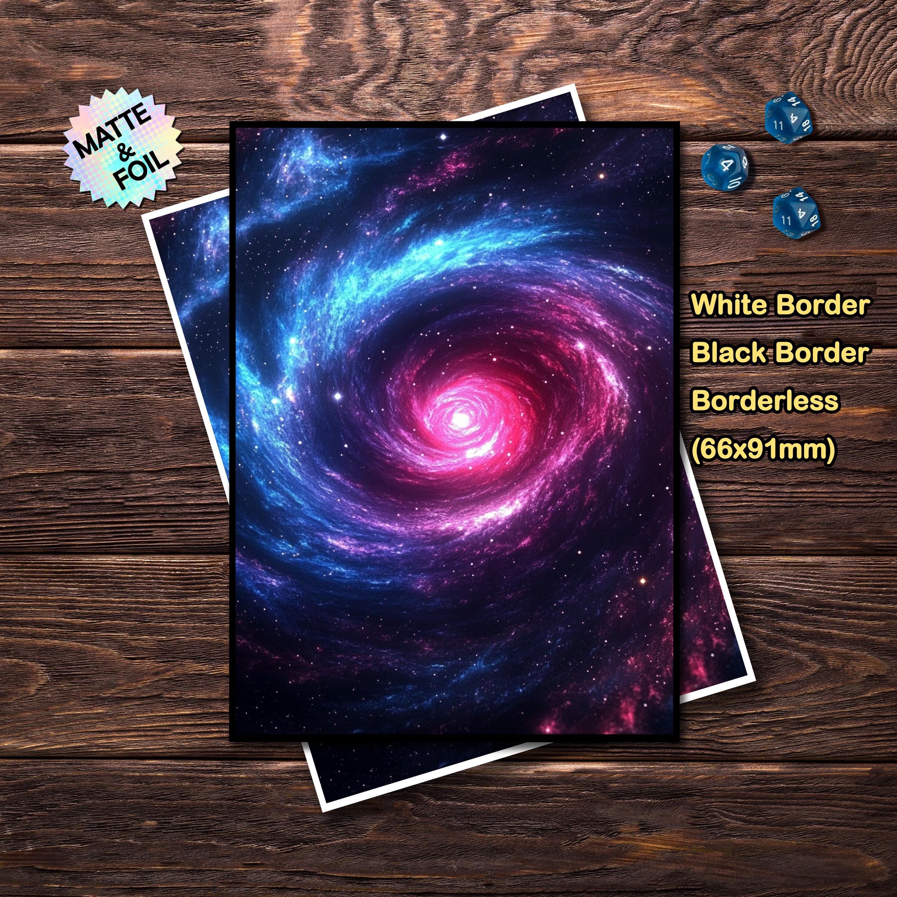 space themed card sleeves Small Sleeves (A8) – Themeborne Ltd main image 1