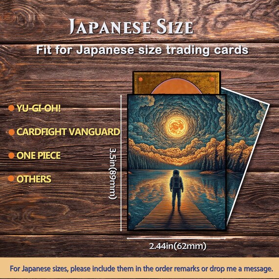 japanese size card sleeves dimensions Just micron thickness and a 100% opaque JAPANESE SIZE PRIME SLEEVES -