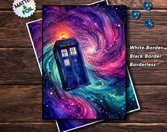 dalek card sleeves Mtg Sleeves: Stained Glass Dalek! 100+ Top Quality Sleeves! Colorful, Sharp  Image! This is Your Deck -- Protected and Lookin' Good!