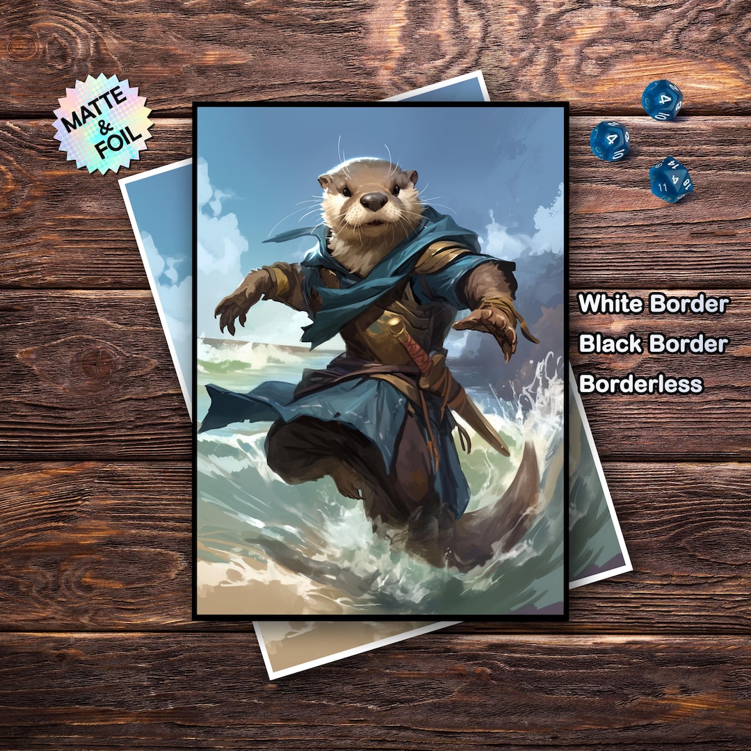hello from the otter side card sleeves One of These is Not Like the Otters
