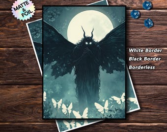 Mtg Sleeves: Mothman Encounter! 100+ Top Quality! Colorful, Sharp! This is  Your Deck -- Protected and Lookin' Good! - Etsy