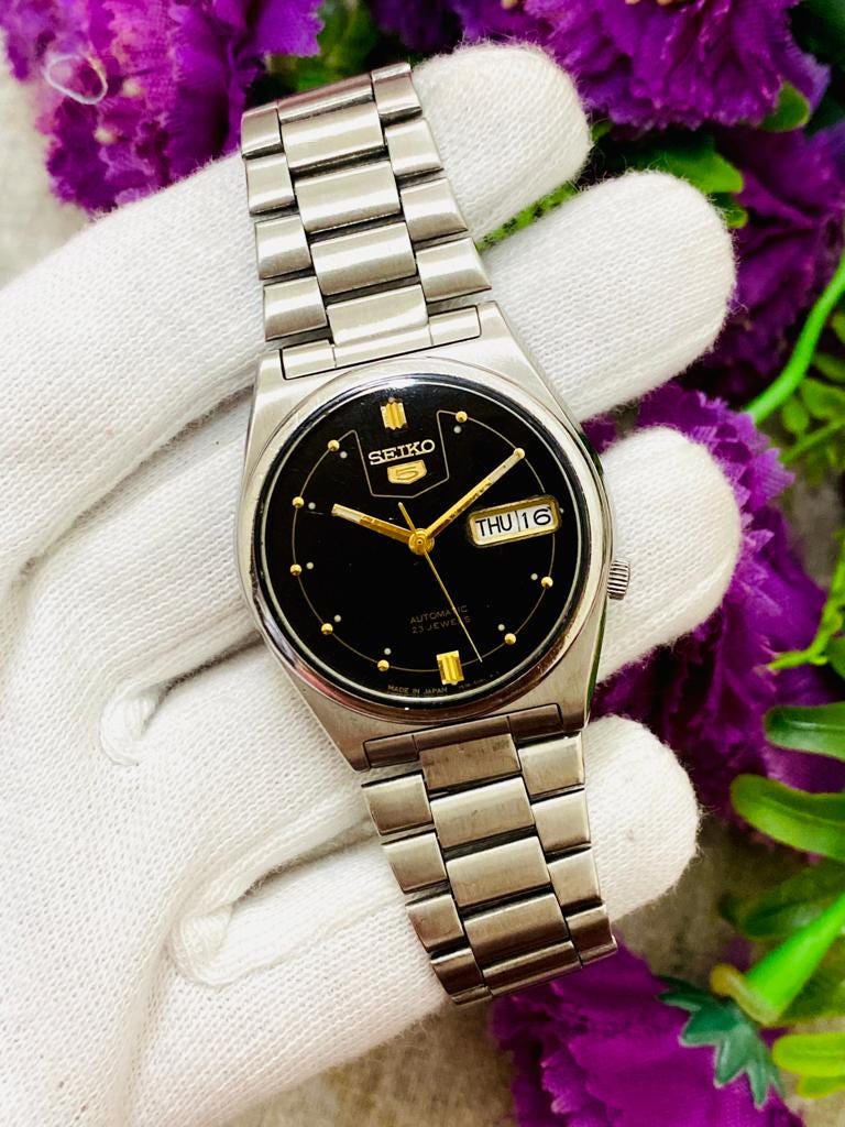 セイコー　automatic 23jewels Seiko Automatic 23 Jewels Japan Made Men's Watch SRP767J1 | eBay