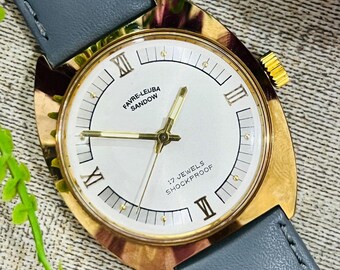 Vintage Favre Leuba Sandow Hand Winding Cal 101 Swiss Made