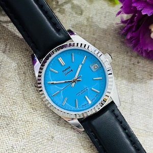 Vintage hmt Tareeq Watch | Mechanical Movement | Blue Dial | Manual Winding Watch| Made in India