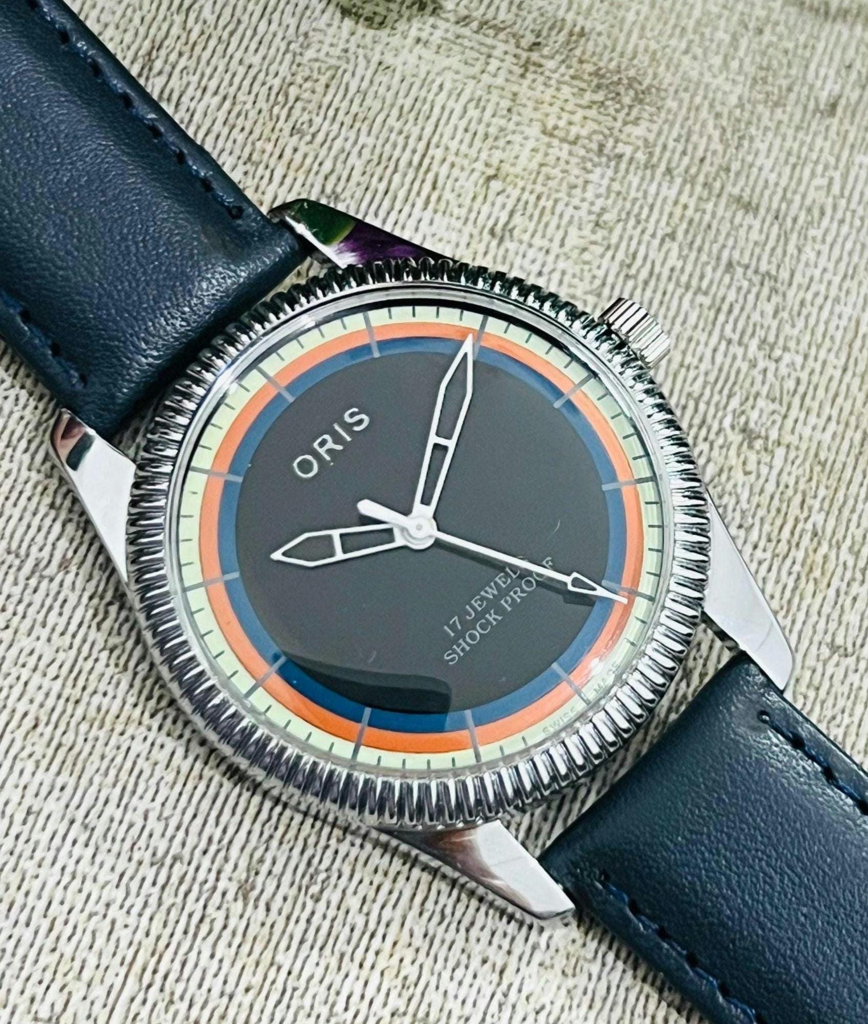 Fossil blue vintage watch Schweiz