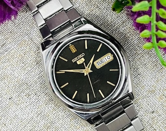 Rare Seiko 5 Actus Automatic Watch 7019-7210, Green Dials
