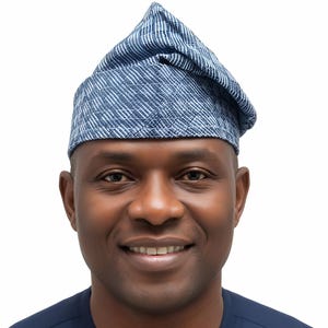 Yoruba Aso Oke Fila: African Men&#39;s Traditional Gobi Cap