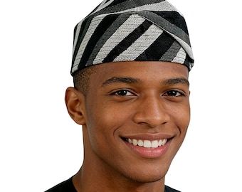 TOMTOM African Men's Traditional Gobi Cap