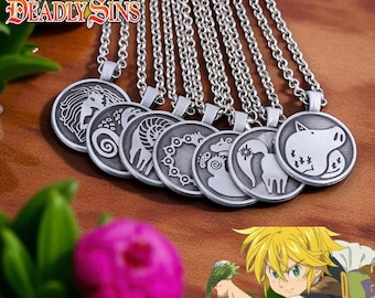 アニメネックレス | 七つの大罪 コスプレペンダント - Etsy 日本