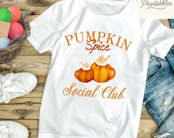 Pumpkin Spice Season Sweatshirt & Comfort Colors T-Shirt | Cozy Fall Graphic Tee | Autumn Shirt for Pumpkin Coffee Lovers S-4XL