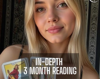 3-Month Tarot Reading: Love, Career & Life Path Insight