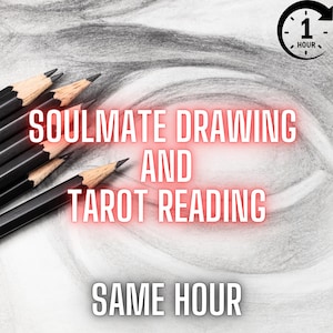 Soulmate-tekening en tarotlegging, je toekomstige man/vrouw, Draw My Soulmate, SAME UUR, snelle levering
