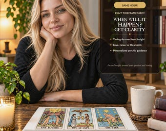 Exact Time frame Tarot Reading | When Will It Happen? Same Hour Psychic Insight