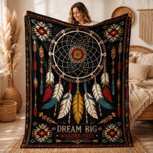 Dreamcatcher Blanket - Etsy