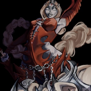 Orin the Red Bg3 Print