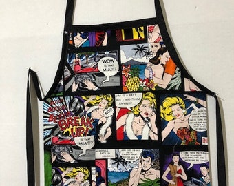 Comic Book Apron - What Will I Wear??!