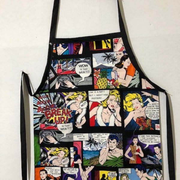 Comic Book Apron - What Will I Wear??!