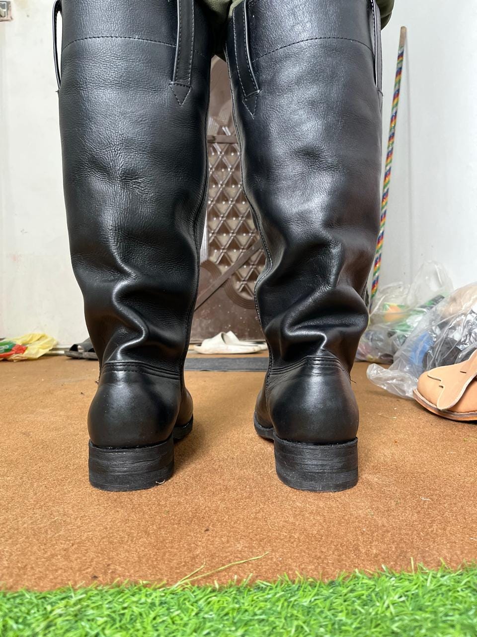 CIVIL WAR UNCLE BOOTS アンクルブーツ 7-8in Handmade Civil War Stovepipe Boots: 1860s Military Reenactment - Etsy