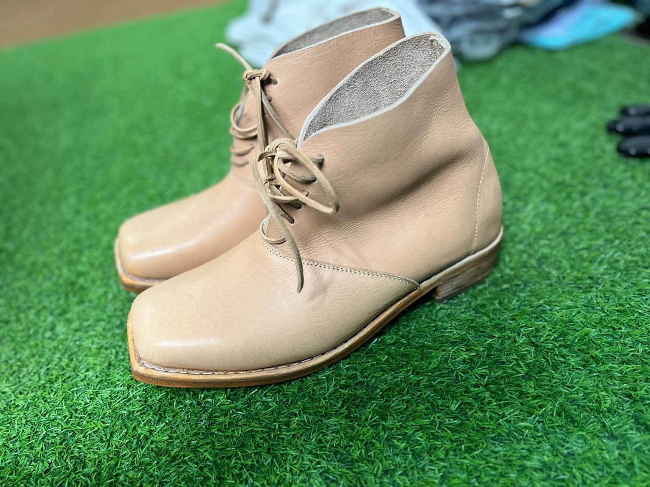 Civil War Jefferson Boot: Historical Leather Reenactment Footwear