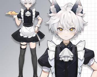 Vtuber Model | Premade Vtuber Model | Live2D Model | Fully Rigged | Ready to use