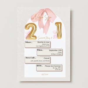 Birthday Dinner Invitation Evite, Birthday Dinner, Digital Birthday Party Invite, Text, Text Evite, Canva Editable