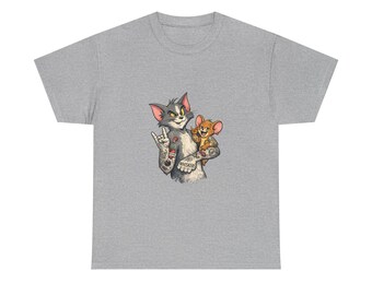 Unisex-T-Shirt aus schwerer Baumwolle