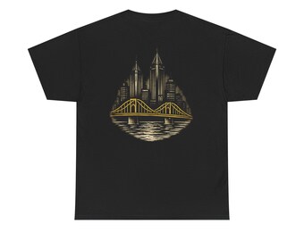 Unisex-T-Shirt aus schwerer Baumwolle