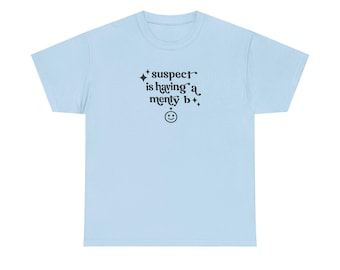 Unisex-T-Shirt aus schwerer Baumwolle
