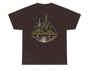 Unisex-T-Shirt aus schwerer Baumwolle