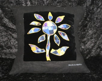 Decorative pillowcase in patchwork style