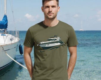 T-shirt luxe jacht, vaarcadeau