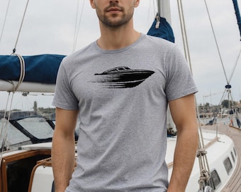 T-shirt speedboot, T-shirt nautische vakantie