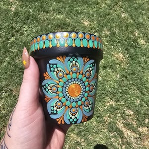 Mandala Gardening Pot