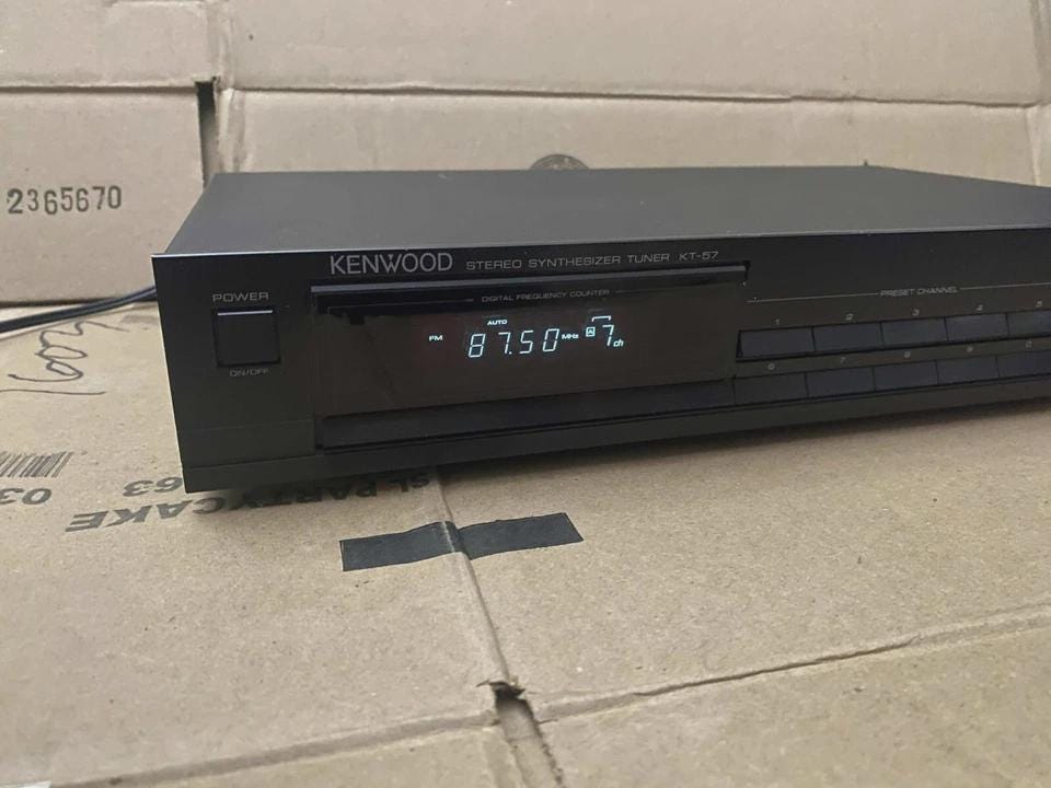 KENWOOD TUNER KT-2020（B） Kenwood KT-57 Tuner – The Turntable Store